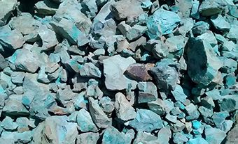Mineral de cobre