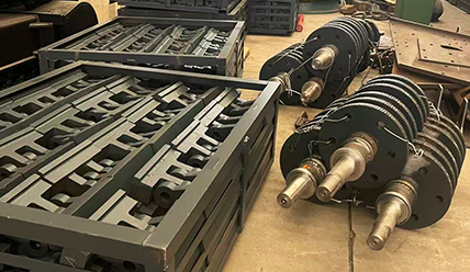 Trituración primaria de mineral de oro subterráneo de 80 t/h — Sudamérica