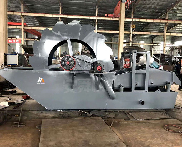 Máquina integrada de lavado y recuperación de arena fina
